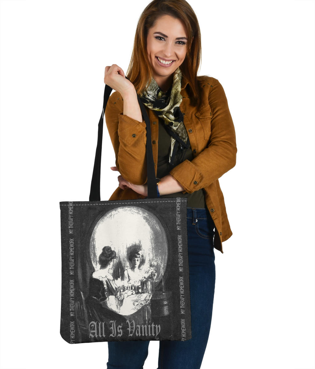 All Is Vanity Tote Perspective bag