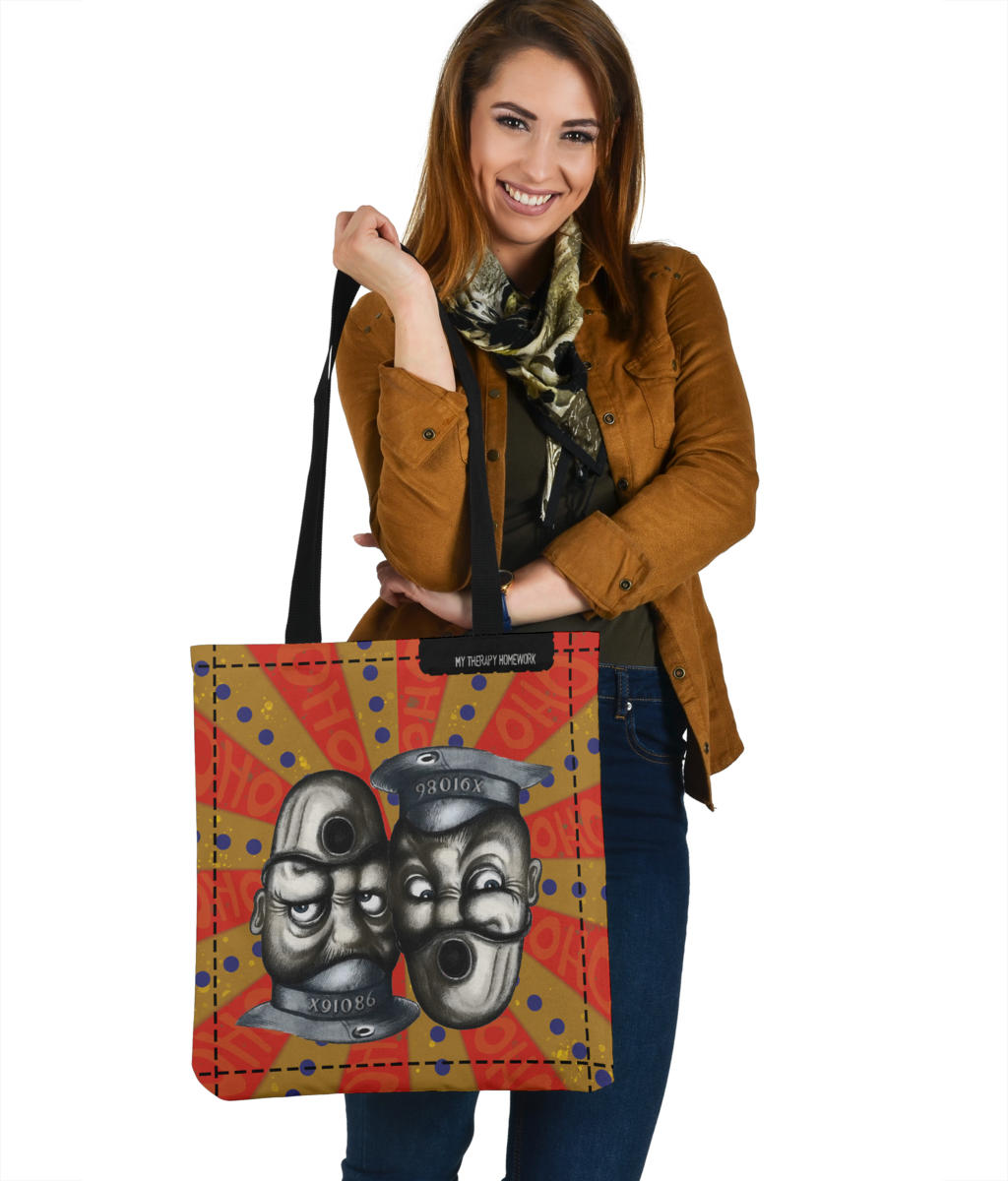 Buddies Perspective tote bag