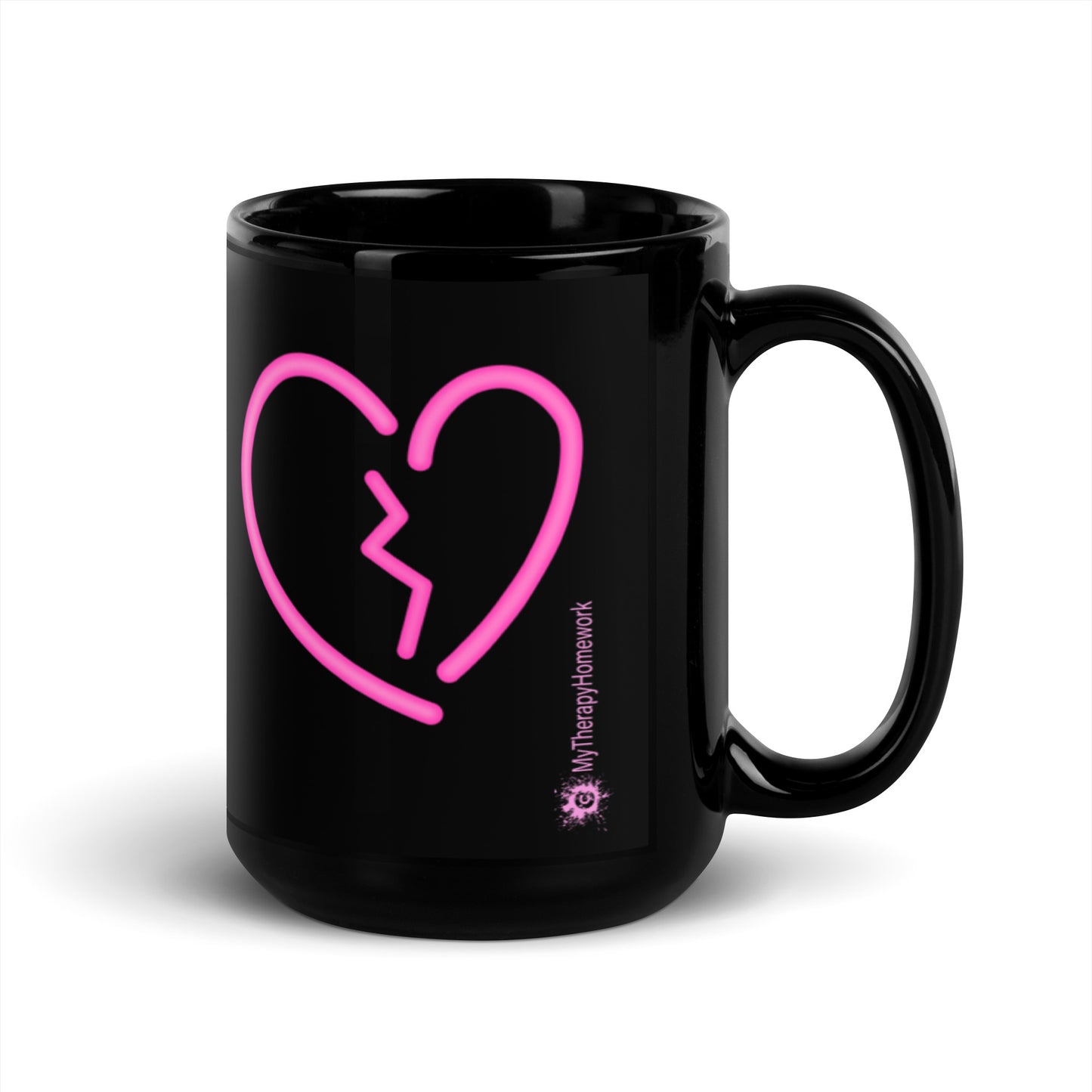 NOT OKAY. Broken Heart Coffee Mug Coffee Cup