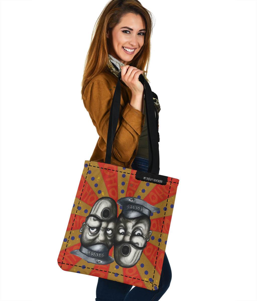 Buddies Perspective tote bag