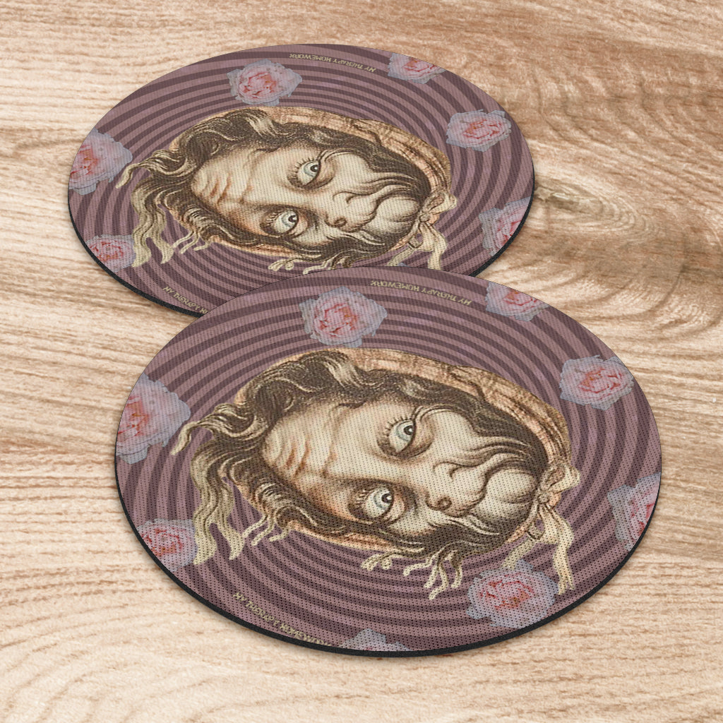 Grandma/Girl Set of 6 Coasters