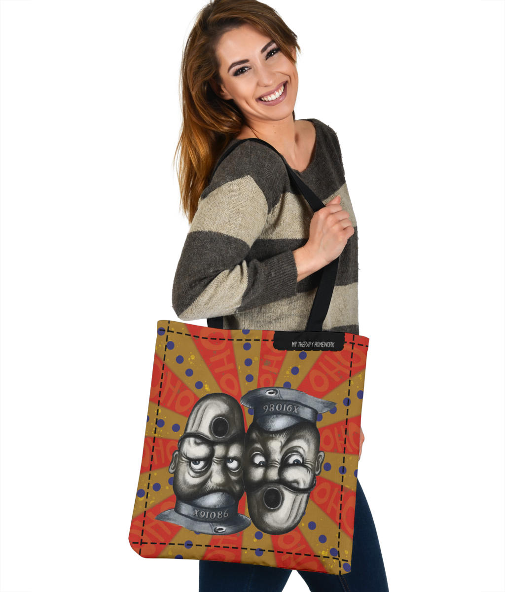 Buddies Perspective tote bag