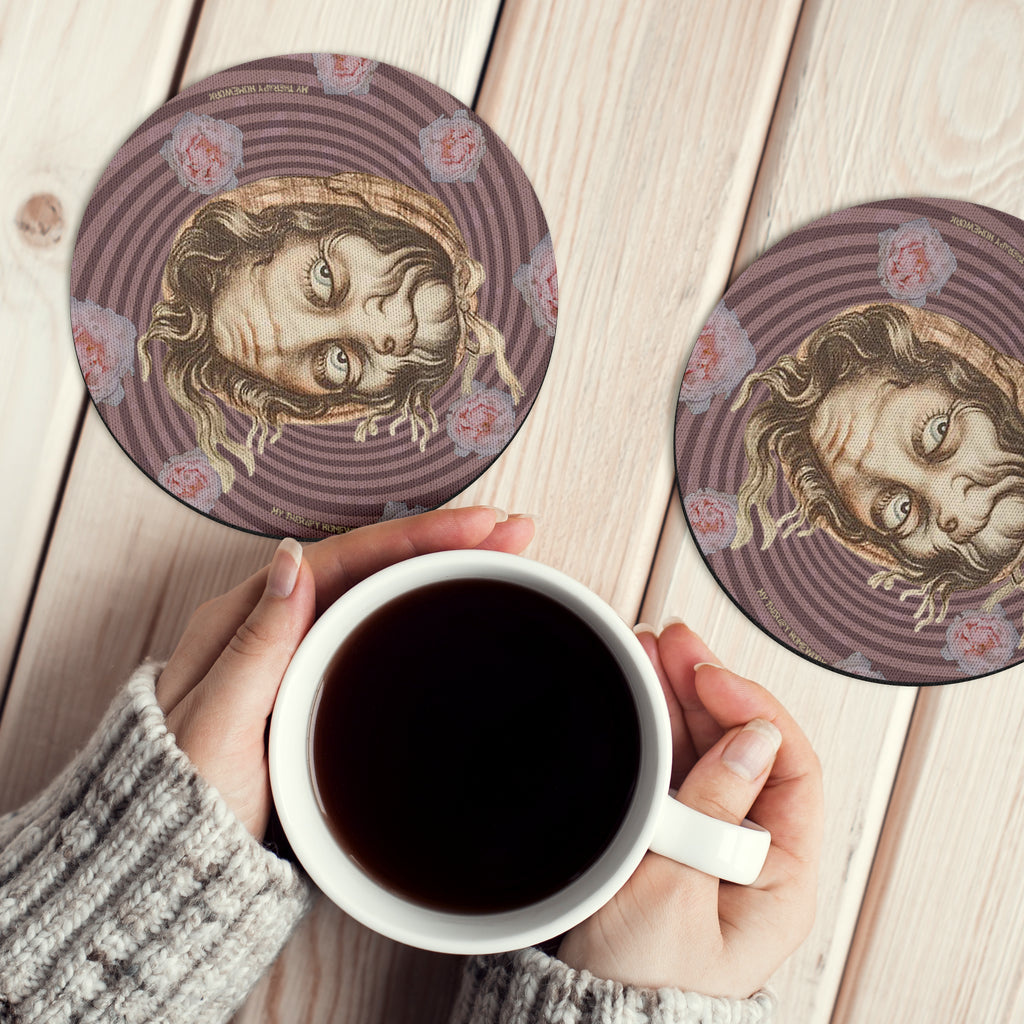 Grandma/Girl Set of 6 Coasters