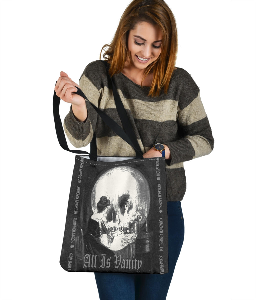 All Is Vanity Tote Perspective bag