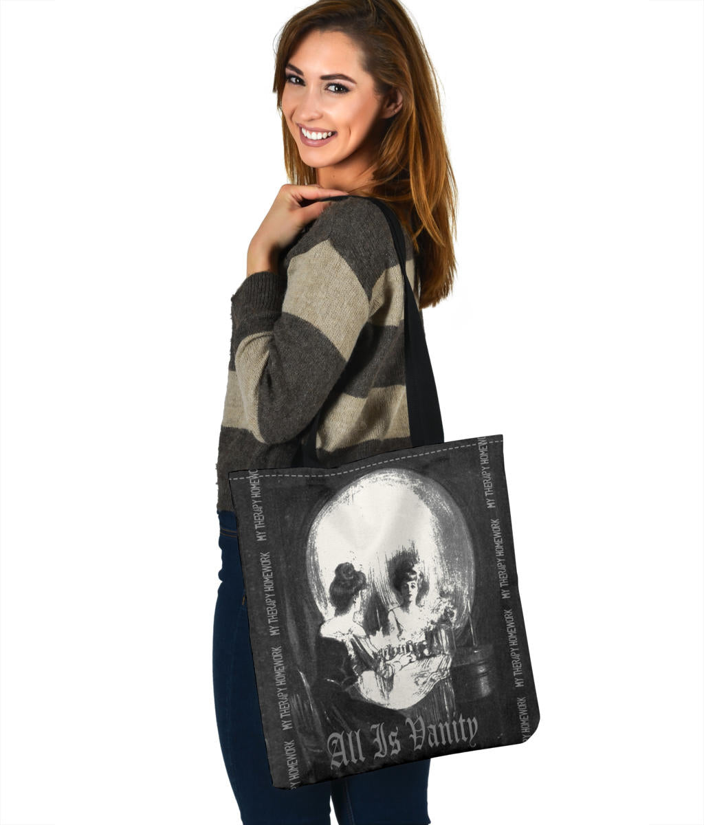 All Is Vanity Tote Perspective bag