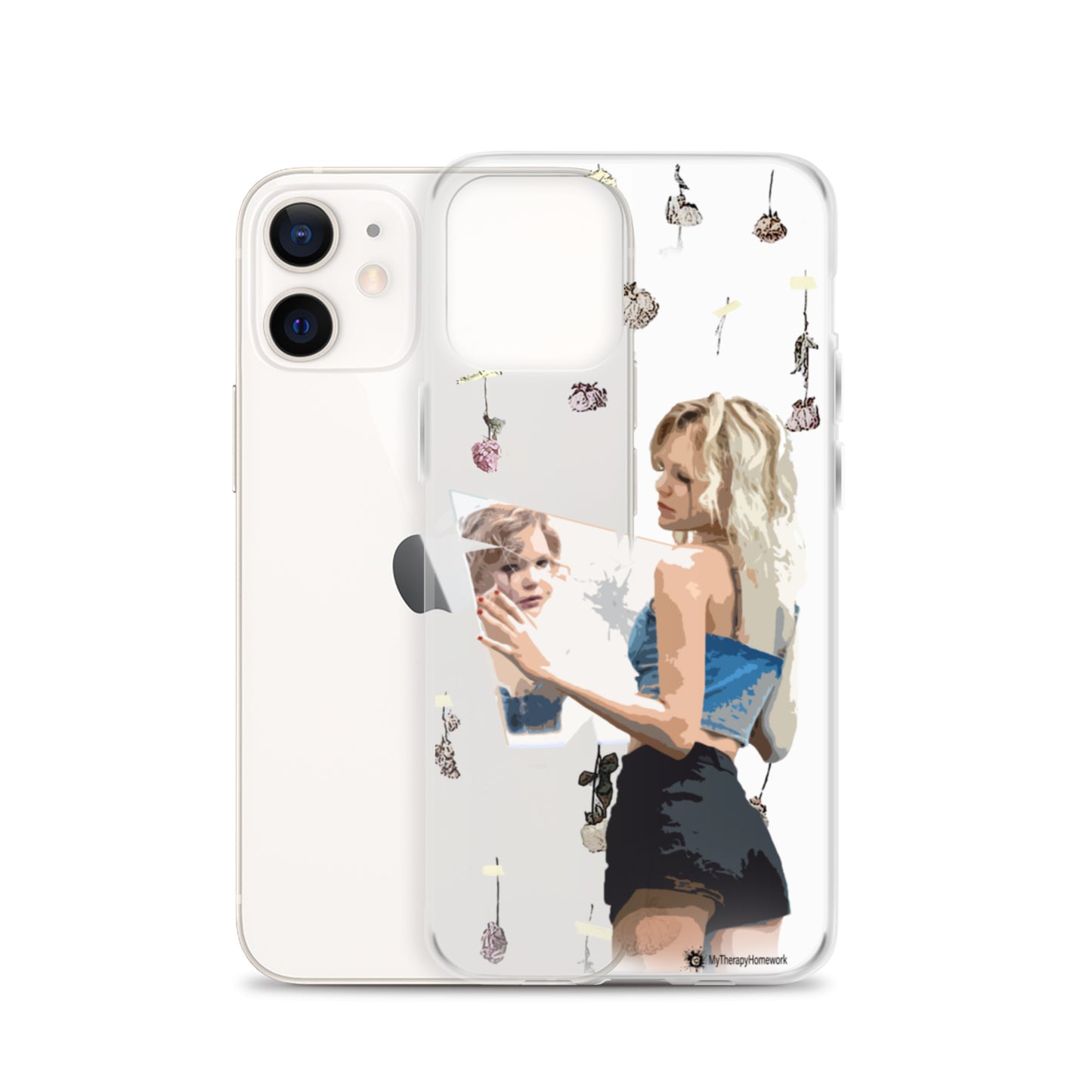 Sad Girl iPhone Case