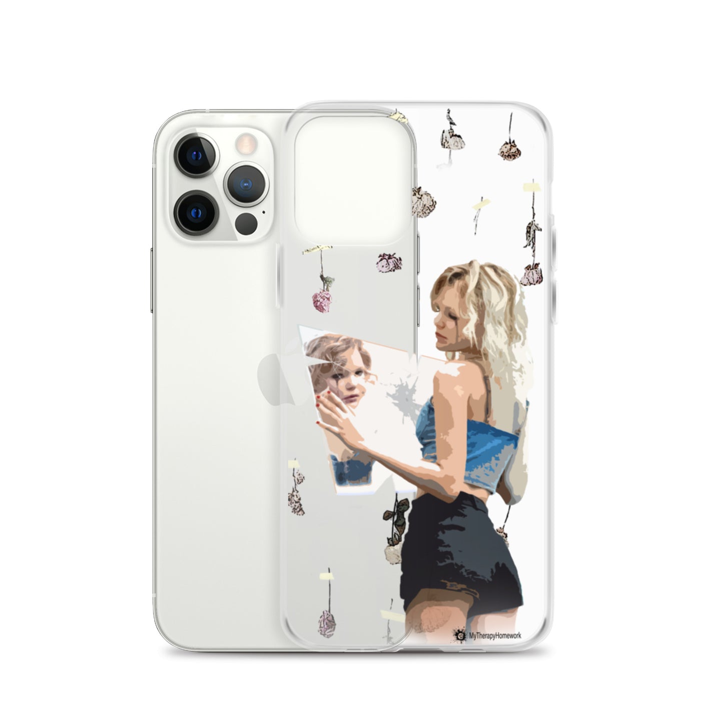 Sad Girl iPhone Case