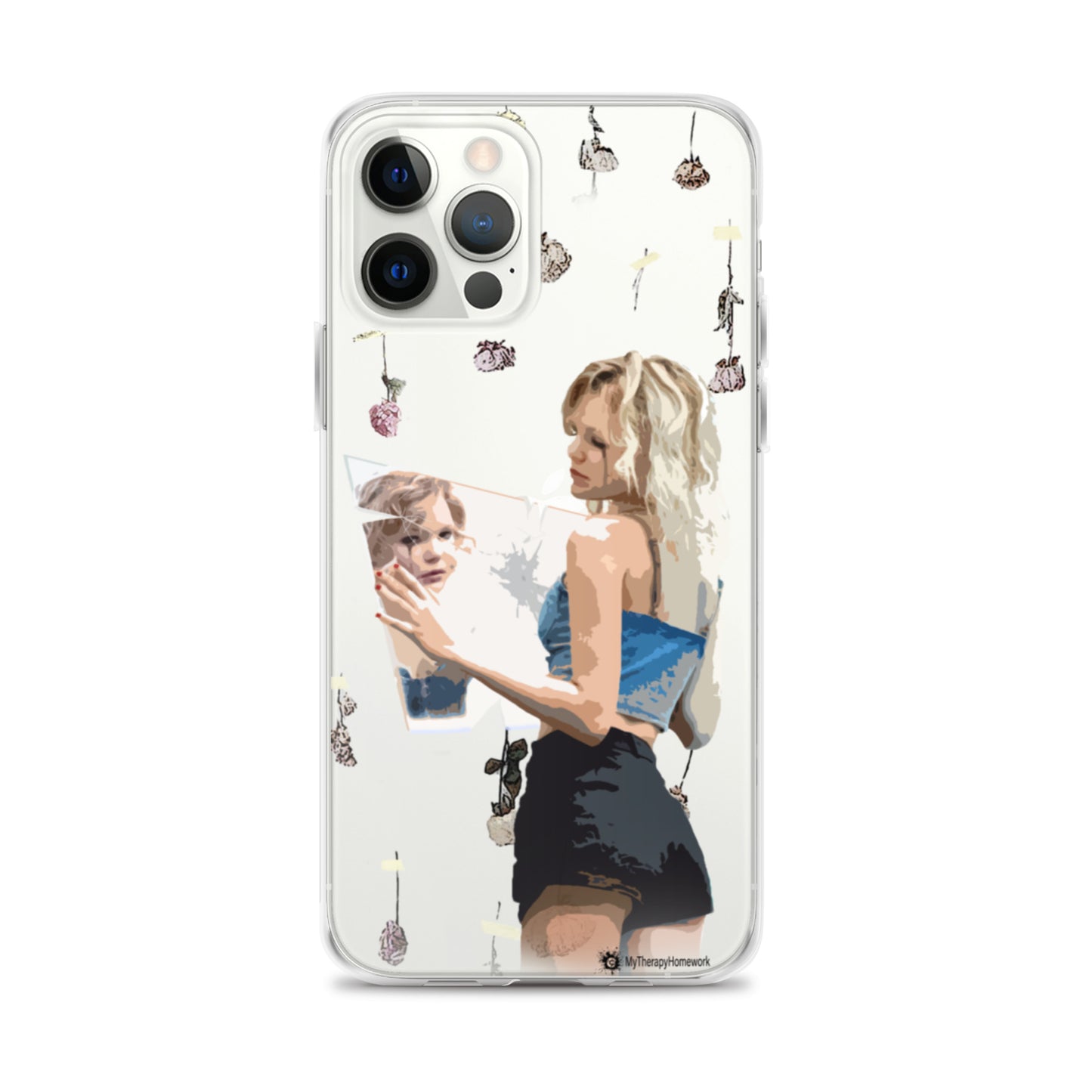 Sad Girl iPhone Case