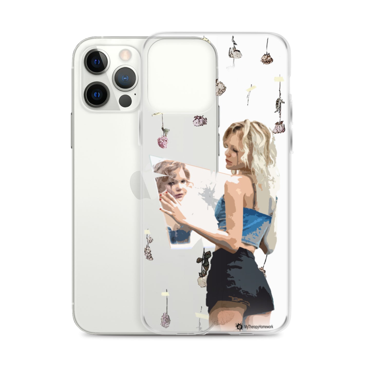 Sad Girl iPhone Case