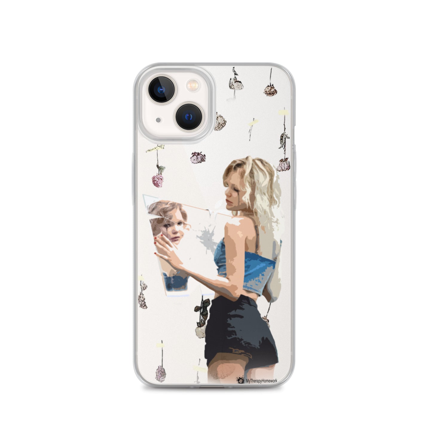 Sad Girl iPhone Case