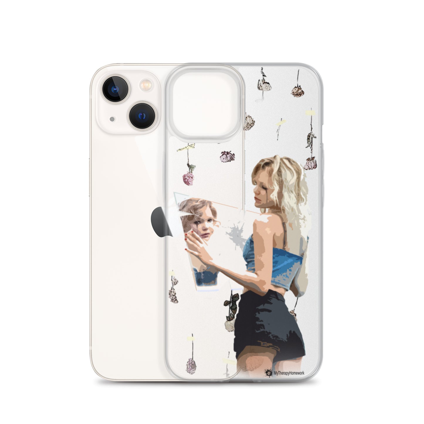 Sad Girl iPhone Case