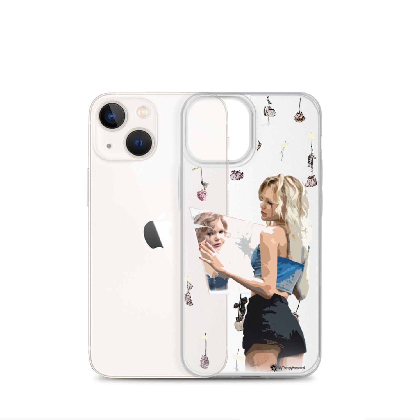 Sad Girl iPhone Case