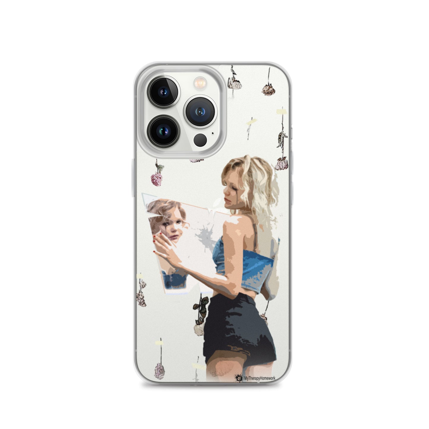 Sad Girl iPhone Case