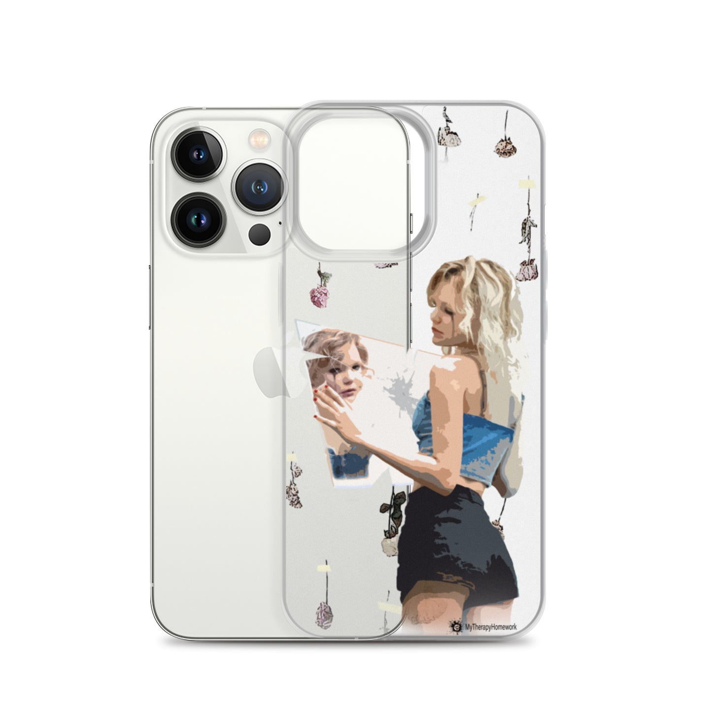 Sad Girl iPhone Case