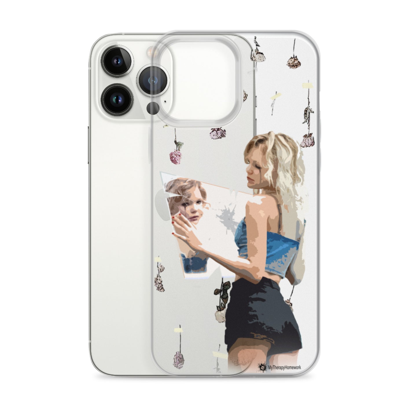 Sad Girl iPhone Case