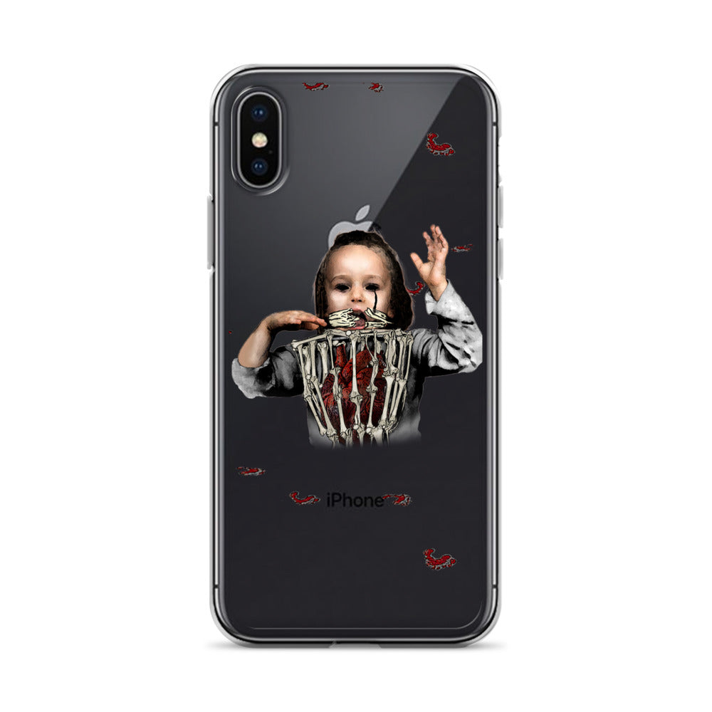 "Beat It Like a Dead Horse" Art/ Horse Bone Drum iPhone Case