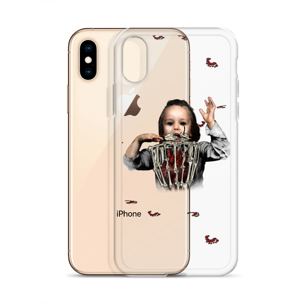 "Beat It Like a Dead Horse" Art/ Horse Bone Drum iPhone Case