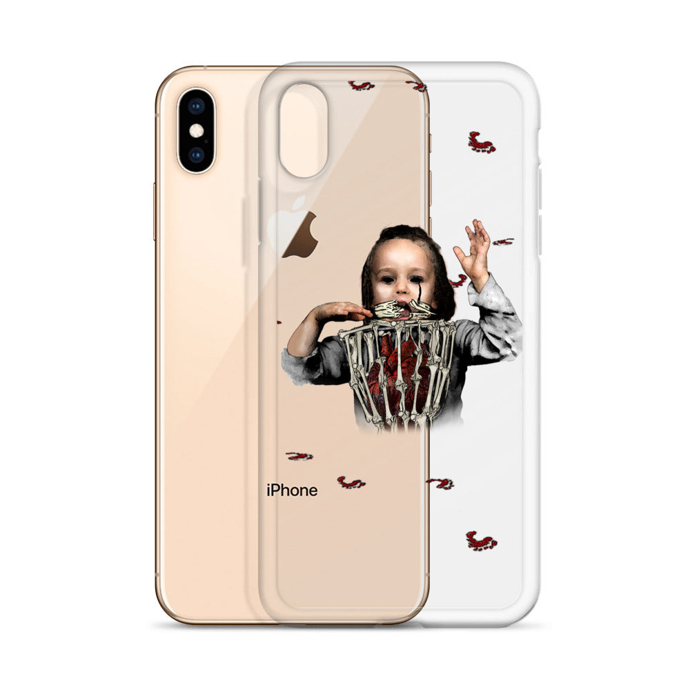 "Beat It Like a Dead Horse" Art/ Horse Bone Drum iPhone Case